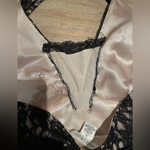 White House Black Market size 0 halter lace dress - Picture 7 of 10